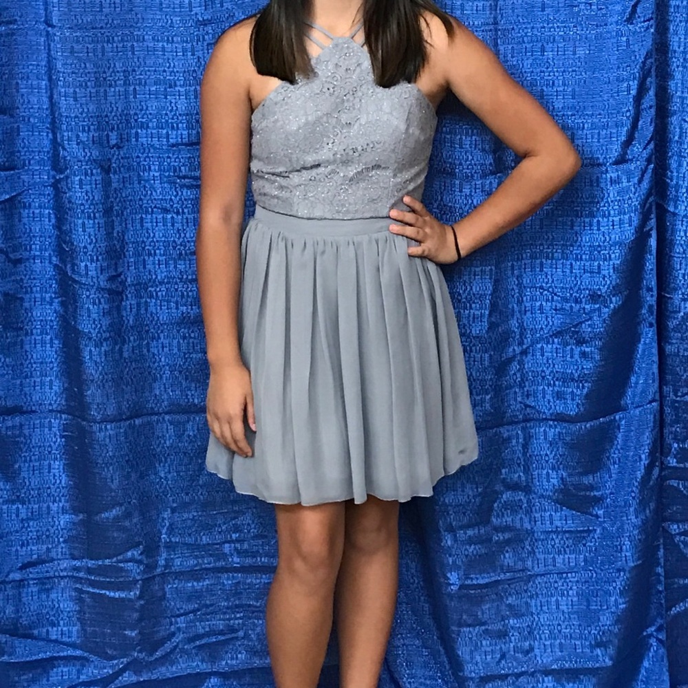 2 piece 7th grade graduation dress